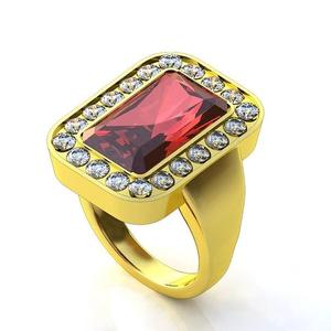 Love Emerald Diamond Ring