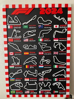F1 Calendar - 2024