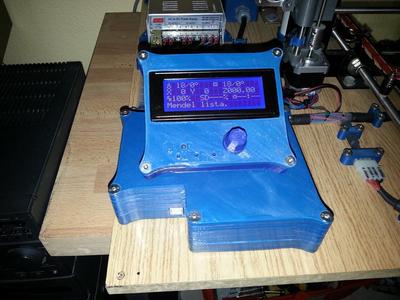 Sanguinololu + Panelolu2 Case