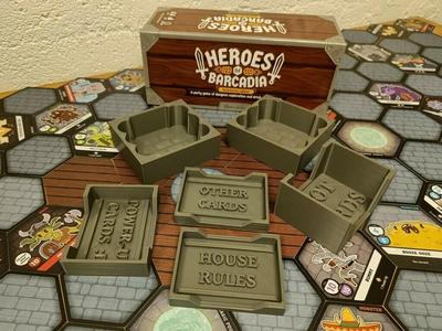 Heroes of Barcadia: Simple Box Organizer