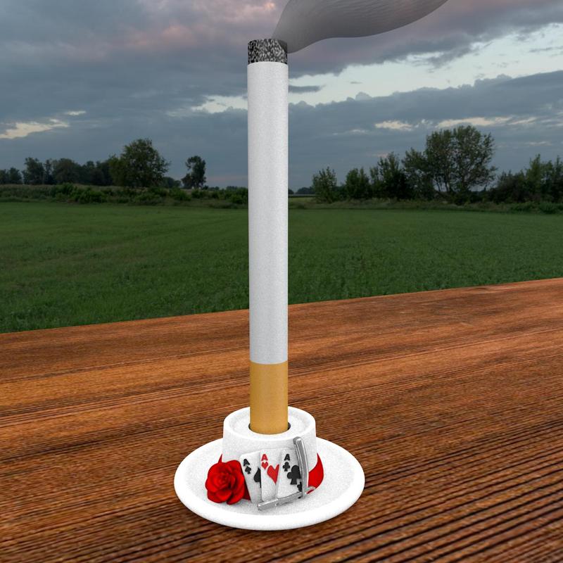 Chapéu MARIA NAVALHA (Suporte para cigarro e charuto)