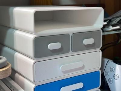 double drawer module