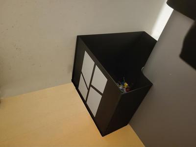Big Filament Poop bucket Chute-X1,X1C and P1P,P1S 