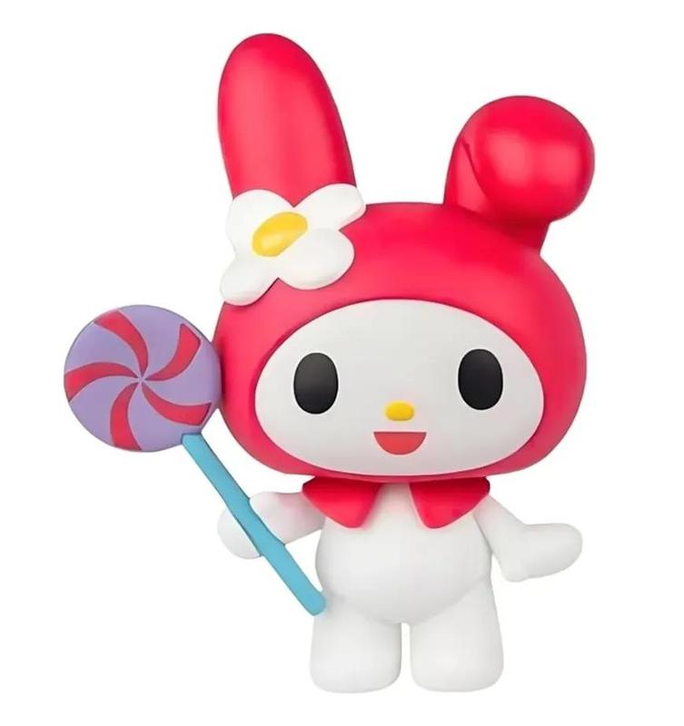 My Melody Bunny STL - Cute Kawaii Sanrio Fan Art Figure with Lollipop | 3D Printable Toy
