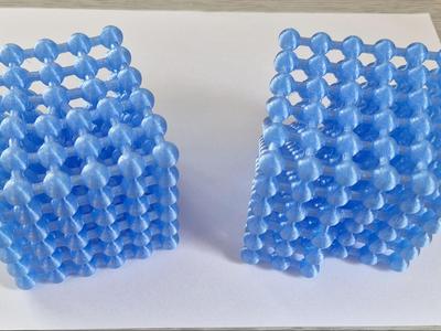 Screw & edge dislocations in simple cubic crystal