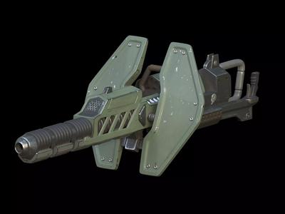 Gauss Cannon 3d print file