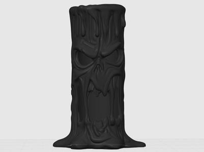 Halloween Melting Candle Ghost Tea Light