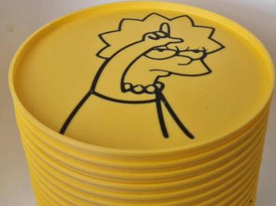 The Simpsons Stackable Coasters V1