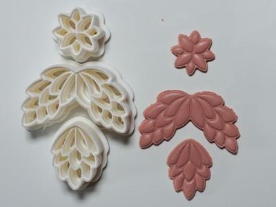 Ornamental Polymer Clay Cutter Earrings Necklace