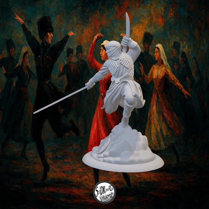 Caucasian Warrior Spirit - SoliDRawinGs SG004