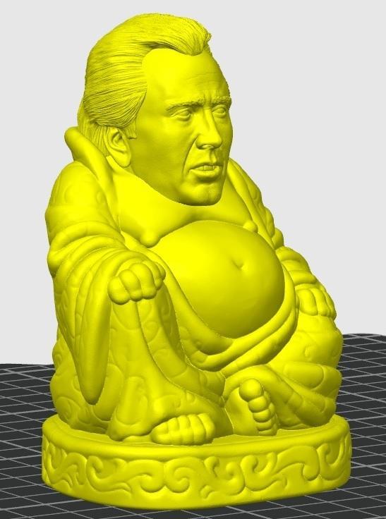 Nicholas Cage Buddha