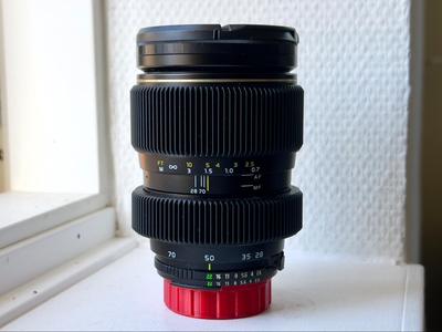 Tokina AT-X Pro 28-70mm - Focus and Zoom Gears