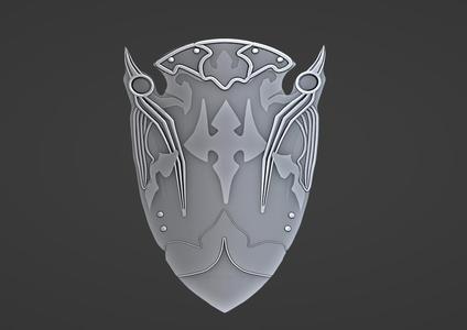 Final Fantasy XIV Holy Shield 3D Model for printing