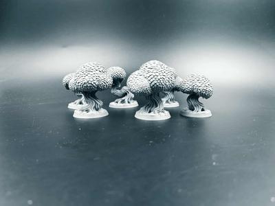 Trees – Miniature Forest RPG, D&D - Scenery