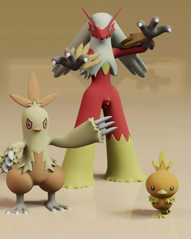 Torchic Evolution Pack