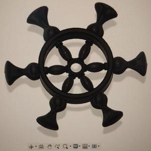 Ship Helm Locket