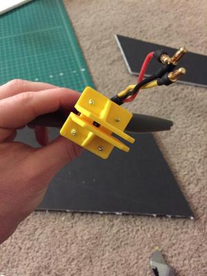 RC Motor Mount for Foamboard