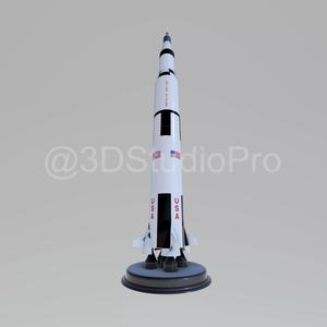 SATURN V ROCKET - NASA APOLLO MISSIONS