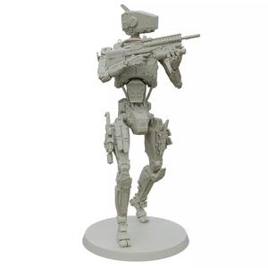 Zr Mk II Tactical Robot STL 3D Printable SciFi Model