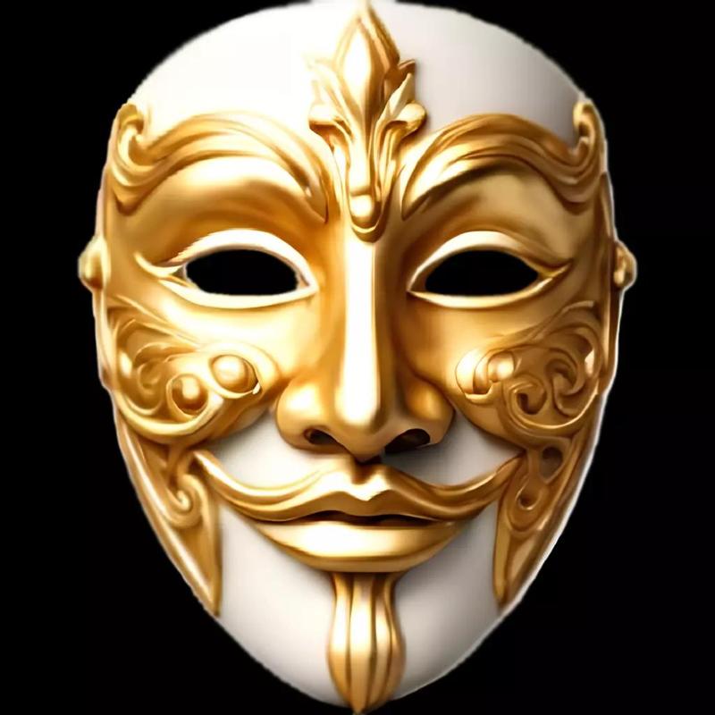 Detailed 3D Face Mask  Digital Download for 3D Printing