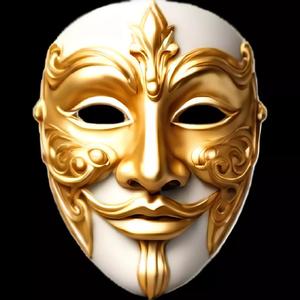 Detailed 3D Face Mask  Digital Download for 3D Printing