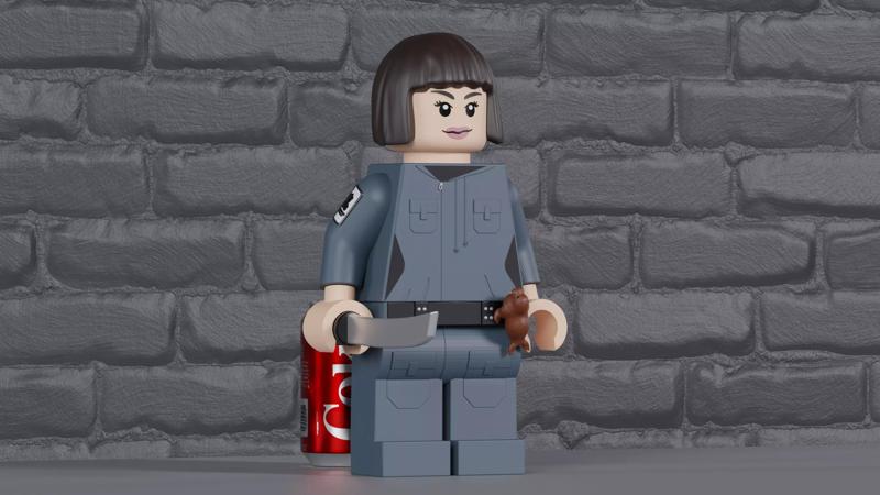 Alien Earth Wendy Lego Maxifig - Fully Articulated