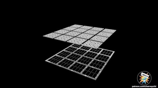 Star Wars Jabbas Palace Floor Grate for action figures