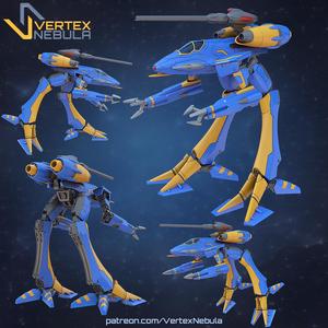 Variable Frog (Walker Mode) 1/72 Scale