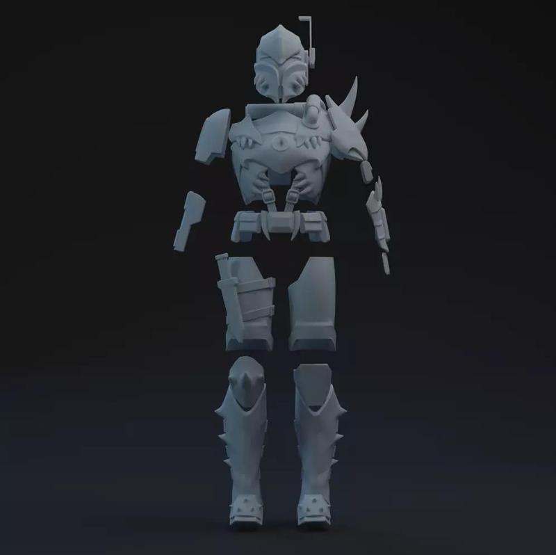 SWTOR Merciless Seeker One-Twelfth Scale Kit