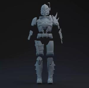SWTOR Merciless Seeker One-Twelfth Scale Kit