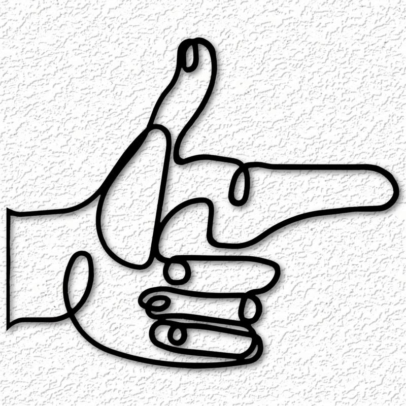 Out of Hand wall art out of hand wall decor 2d art