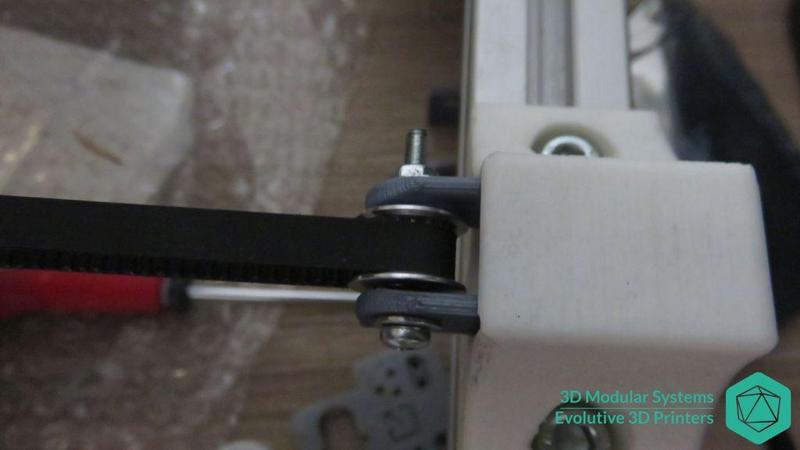 Scalar Upgrade - Idler holder for GT2 16teeth, 3mm bore Aluminum Idler