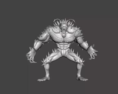 Vaccine Man Transformation One punch man 3D Model