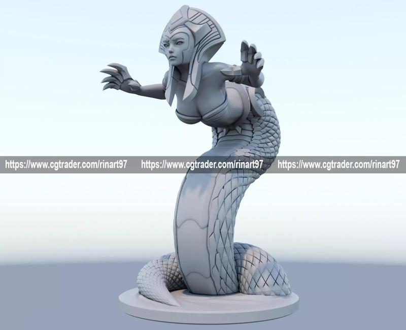 cassiopeia 3D print model from League of Legends
