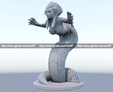 cassiopeia 3D print model from League of Legends