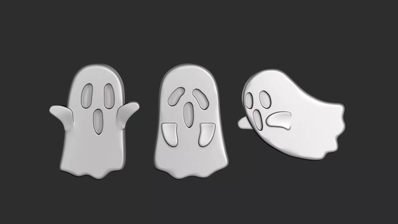 STL models for 3D printing and CNC ghosts