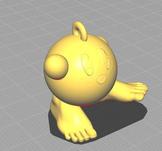 Foot Kirby Earring