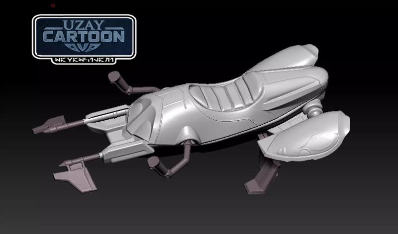 Star wars clone wars Robonino speeder