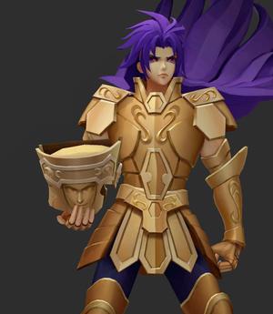 Saint Seiya - Golden Knight of Gemini Saga