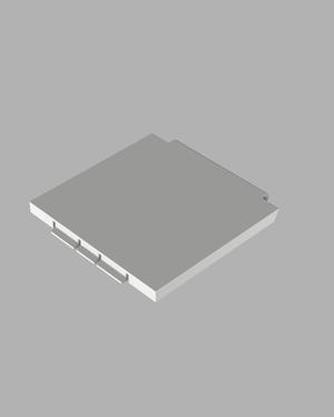 Replacement cover flap for external socket/power supply cover caravan