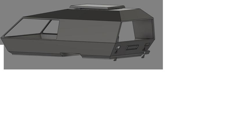 Wenzel 2 caravan  for (1:10 257mm) + Perfect smooth cura profile
