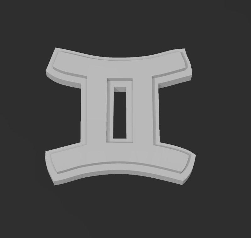 Gemini logo wallart HD 2