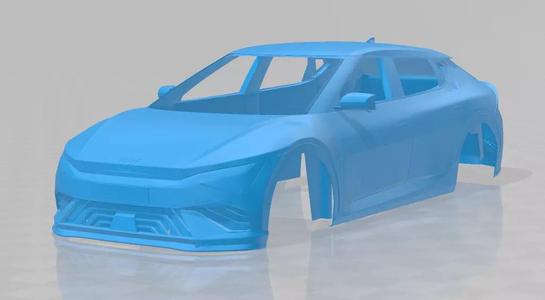 Kia EV6 GT Line 2025 - Body Car STL Model