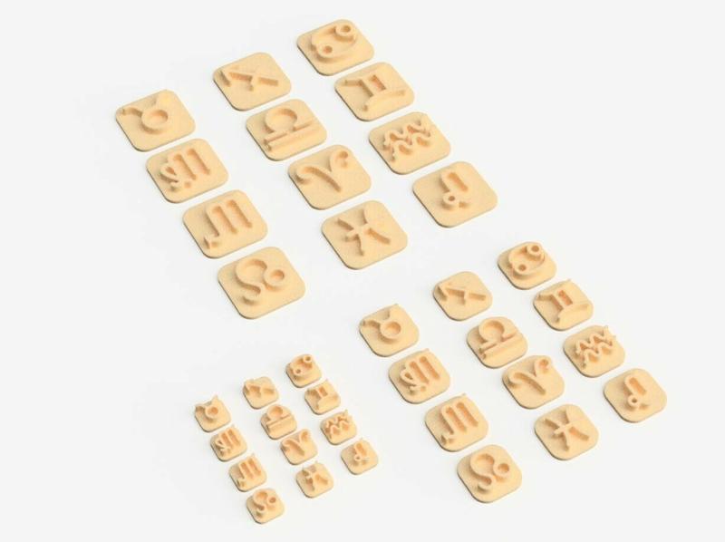 ZODIAC STAMPS  SET FOR CLAY 35mm | 25mm | 15 mm