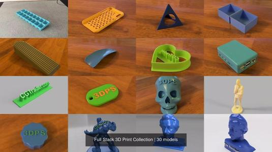 Full Stack 3D Print Collection
