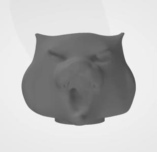 Head Lego minifigure custom Tigermask