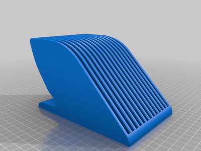 Holder for 10" Table Saw Blades