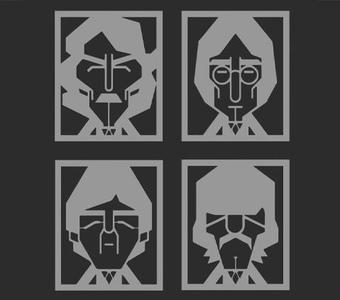 the Beatles frames