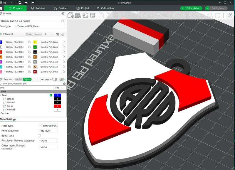 AFA River Plate club Coaster necklace and keychain Color Printable