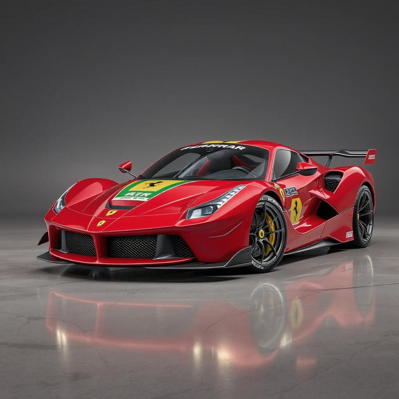 Modern Ferrari Race Car